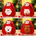 A Sacola com Cordão para Presentes Natalinos VipZio é a opção ideal para tornar a troca de presentes mais charmosa e sofisticada neste Natal. Confeccionadas em flanela suave, essas sacolas têm praticidade e estilo, tornando o momento de apresentar ainda mais útil