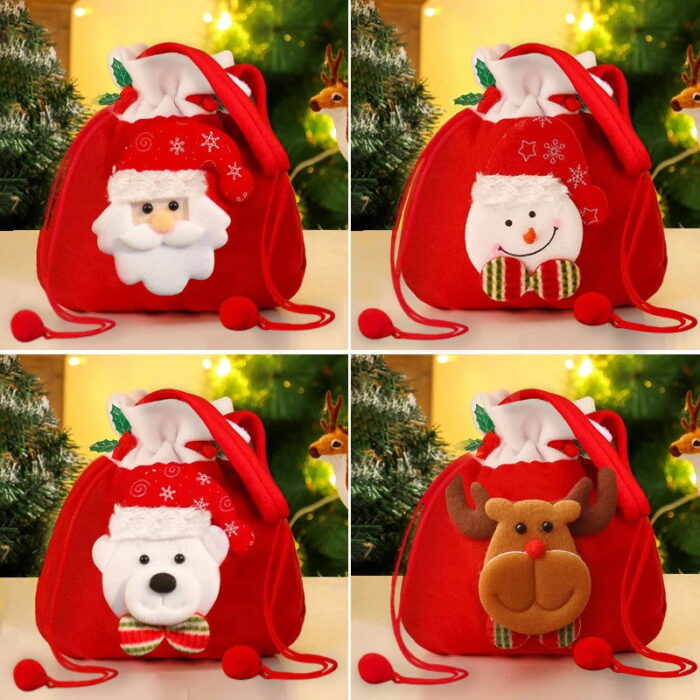 A Sacola com Cordão para Presentes Natalinos VipZio é a opção ideal para tornar a troca de presentes mais charmosa e sofisticada neste Natal. Confeccionadas em flanela suave, essas sacolas têm praticidade e estilo, tornando o momento de apresentar ainda mais útil