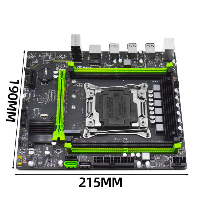 ZSUS-X99 P4 Intel LGA2011-3 Xeon CPU V3 V4 DDR4 vipzio