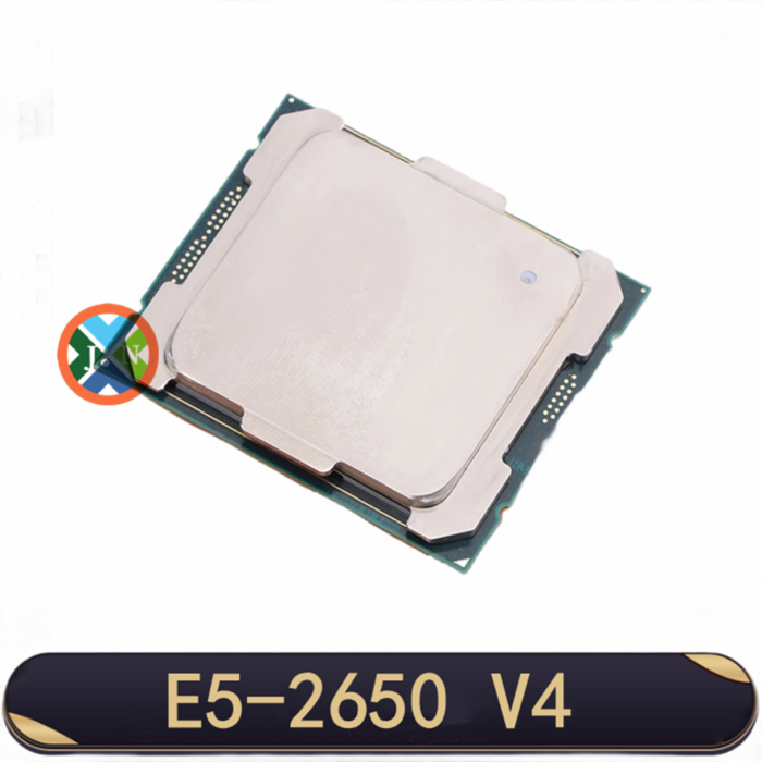 O processador Intel Xeon E5-2650 v4 é equivalente ao Intel Core i7-7700K. O Xeon E5-2650 v4 é um processador com 12 núcleos e 24 threads com frequência de 2.2 GHz. Os processadores Xeon suportam mais memória RAM e pistas PCIe do que os chips Core.