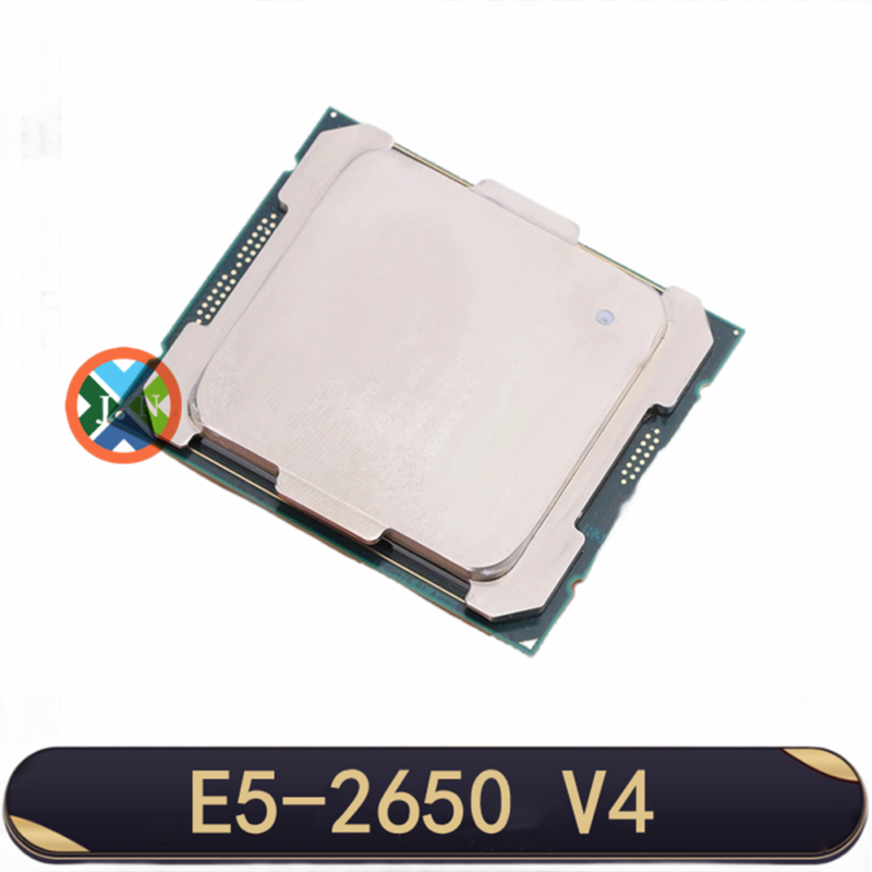 O processador Intel Xeon E5-2650 v4 é equivalente ao Intel Core i7-7700K. O Xeon E5-2650 v4 é um processador com 12 núcleos e 24 threads com frequência de 2.2 GHz. Os processadores Xeon suportam mais memória RAM e pistas PCIe do que os chips Core.
