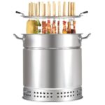 CHURRASQUEIRA PORTÁTIL MULTIFUNCIONAL – PERFEITA PARA SEU CHURRASCO! VIPZIO