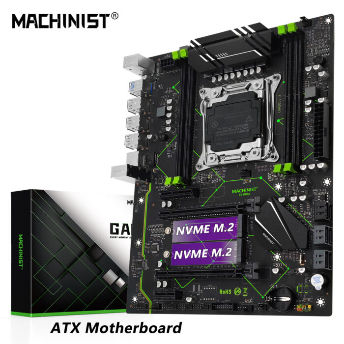 Placa Mãe MACHINIST- E5 MR9A vipzio