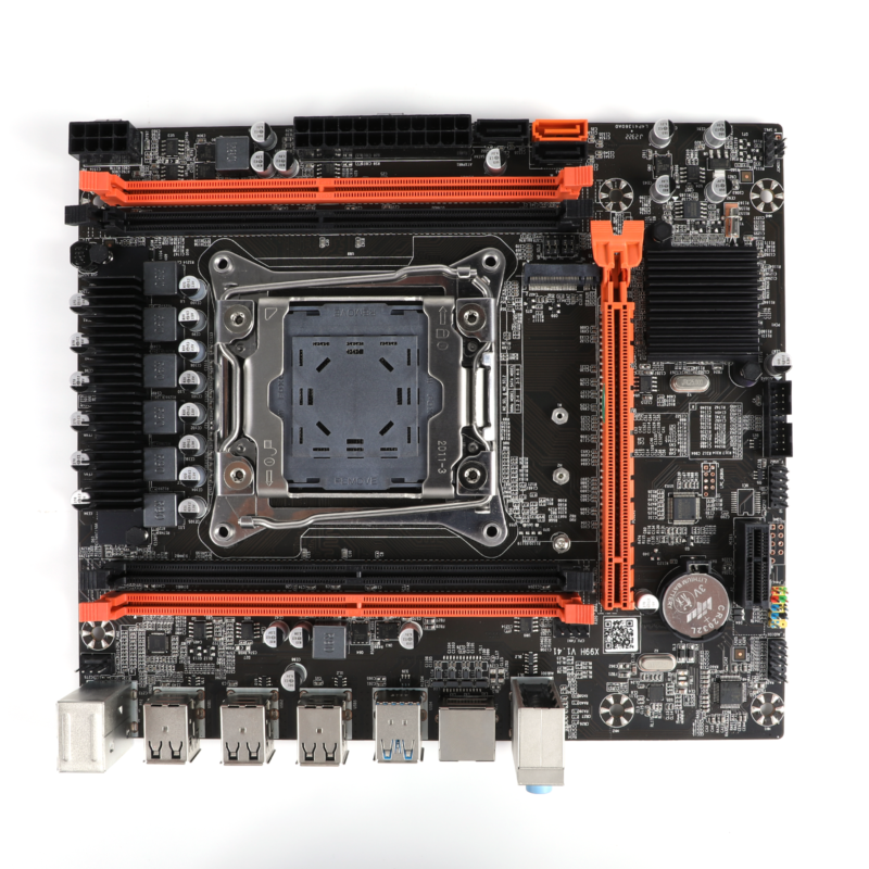 Placa Mãe MYIO Suporte Soquete RAM DDR4, X99H Mainboard, CPU LGA 2011 V3 vipzio