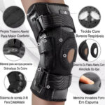 Recupere sua mobilidade e volte a praticar esportes com SEGURANÇA, INTENSIDADE e CONFIANÇA! Nossa JOELHEIRA protege 100% do seu joelho, sem você perder a sua mobilidade de movimento. Este modelo é o mais indicado por médicos e fisioterapeutas pela sua EFICÁCIA.